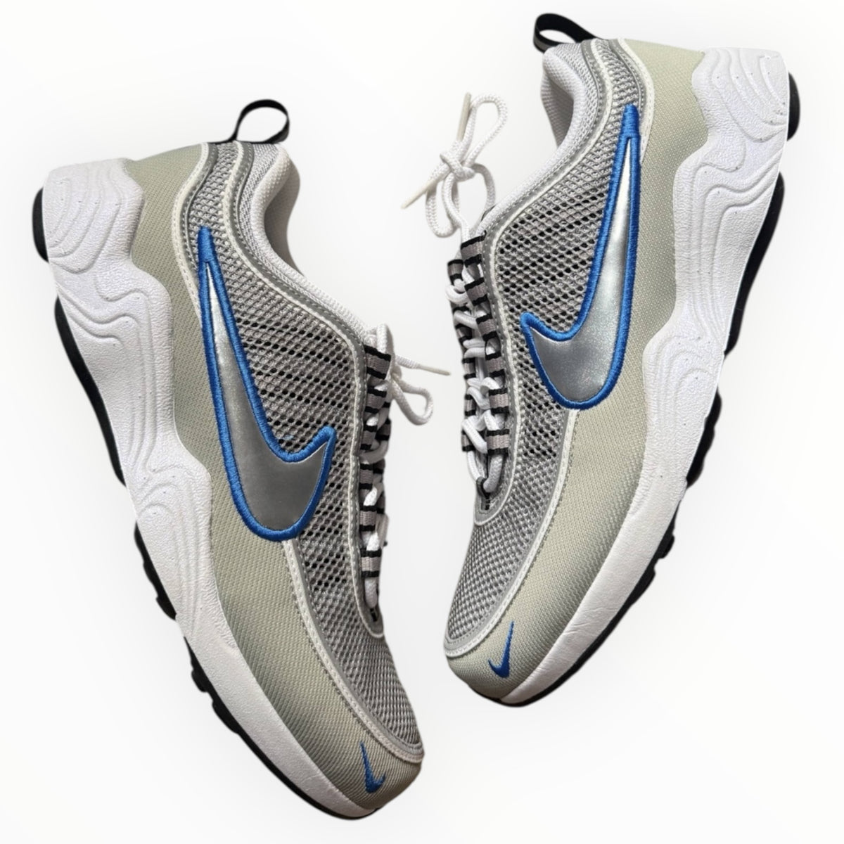 Nike Air Zoom Spiridon SP “Metallic Silver Blue”