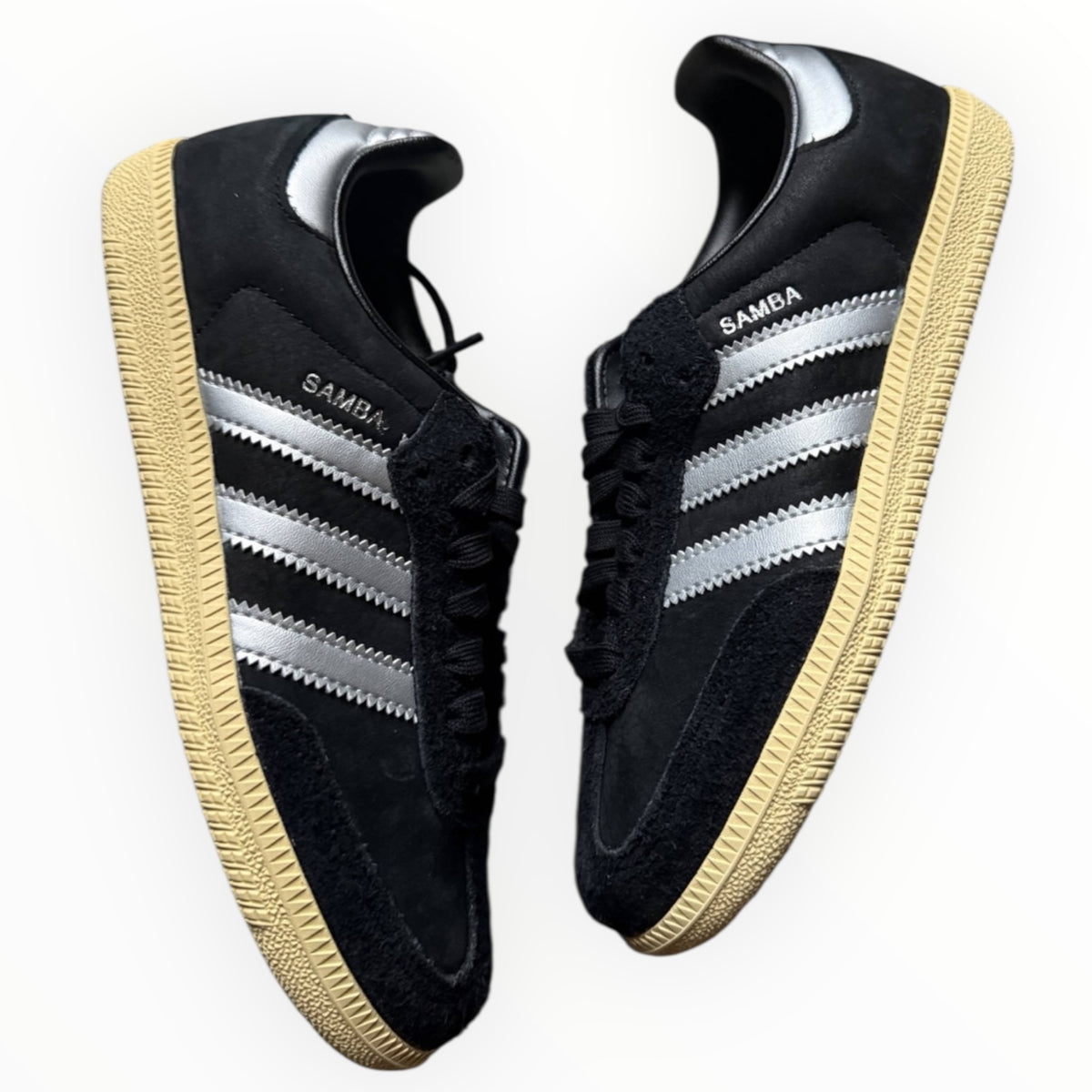 Adidas Samba OG “Black Matte Silver”