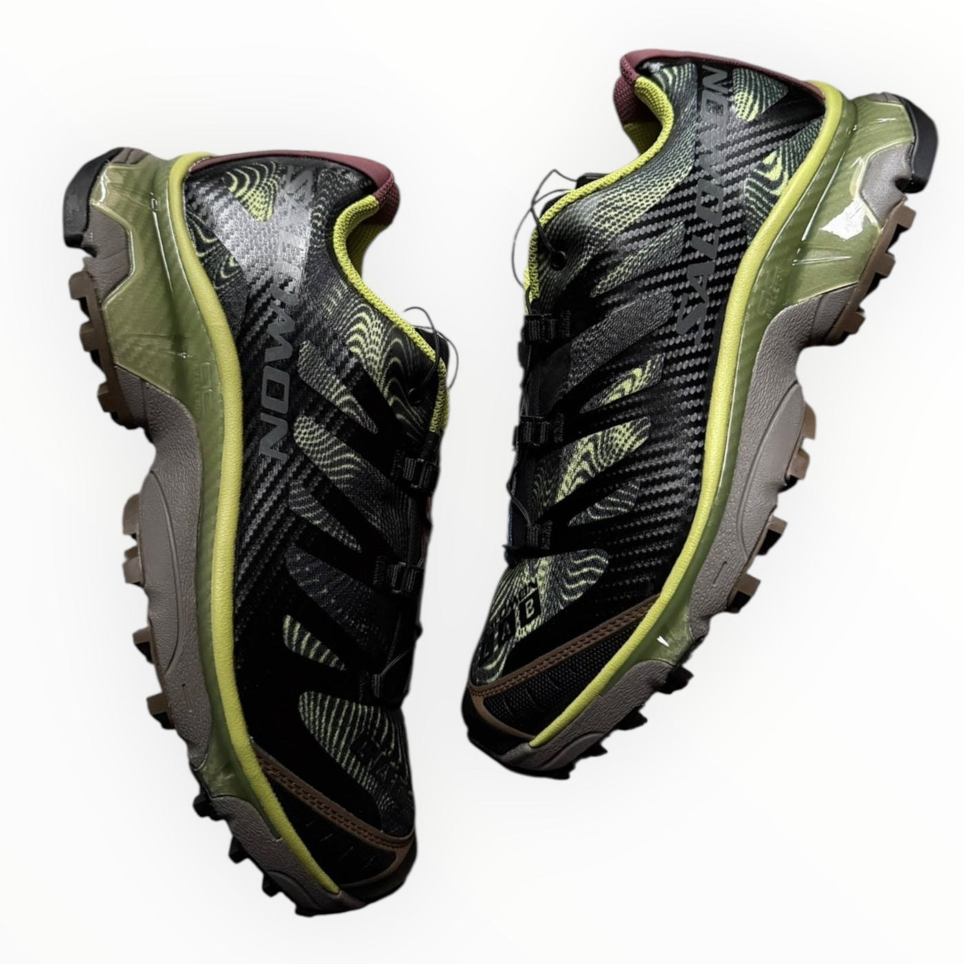 Salomon XT-4 OG “Rave at Dawn Black Dark Citron”