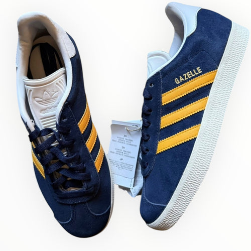 Adidas Gazelle “Night Indigo Crew Yellow”