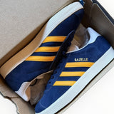 Adidas Gazelle “Night Indigo Crew Yellow”